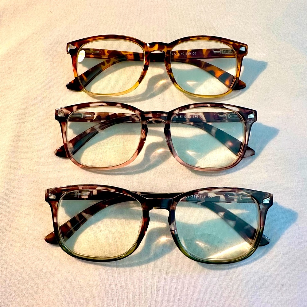 Set of 3 Fashion Reading Glasses